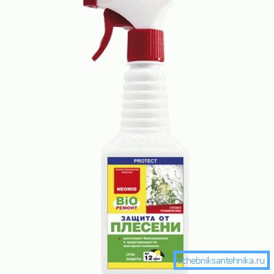Príklad spreja formy Príklad spreja formy