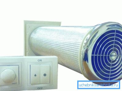 Vstupný ventilátor Vstupný ventilátor