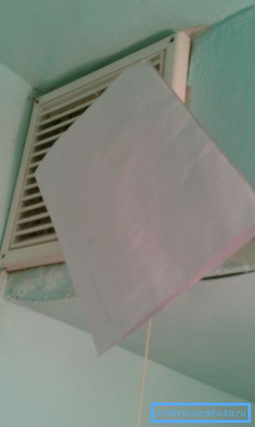 Znamenie účinnej ventilácie Znamenie účinnej ventilácie