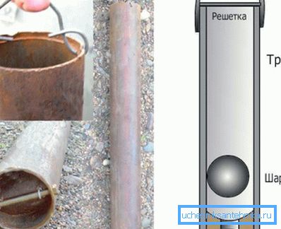 Pokročilým riešením je plášť s guľovým ventilom. Neumožní, aby rasty odstránené zo stien klesli na dno studne. Pokročilým riešením je plášť s guľovým ventilom. Neumožní, aby rasty odstránené zo stien klesli na dno studne.