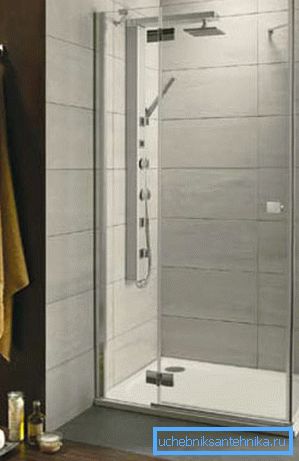 Obdĺžniková kabína pod sklom Obdĺžniková kabína pod sklom