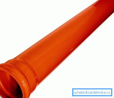 PVC potrubie pre vonkajšiu odpadovú vodu PVC potrubie pre vonkajšiu odpadovú vodu