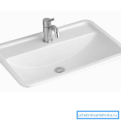 Drez 60x40 - skrátená verzia pre malé kúpeľne Drez 60x40 - skrátená verzia pre malé kúpeľne