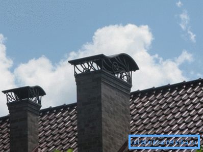 Výstupné miesta na povrchu strechy Výstupné miesta na povrchu strechy