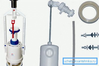Opraviť toaletnú nádrž ventilu začína rozoberaním Opraviť toaletnú nádrž ventilu začína rozoberaním