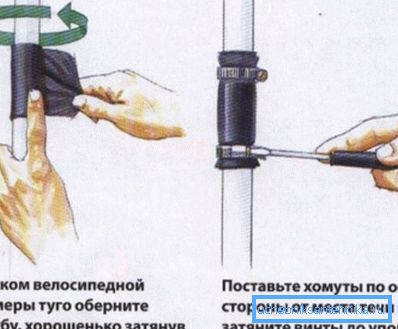 Oprava potrubia. Oprava potrubia.