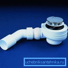 Sifón so spodným ventilom Sifón so spodným ventilom