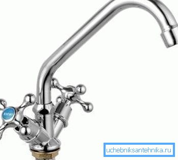 Siluminový mixér s dvoma ventilmi Siluminový mixér s dvoma ventilmi