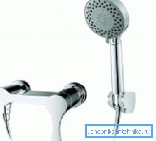 Sprchovací mixér bez ganderu - skvelá možnosť pre kajuty a malé kúpeľne Sprchovací mixér bez ganderu - skvelá možnosť pre kajuty a malé kúpeľne