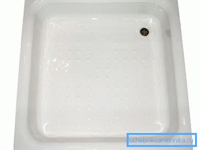 Štandardná liatinová sprchová vanička 800x800 mm Štandardná liatinová sprchová vanička 800x800 mm