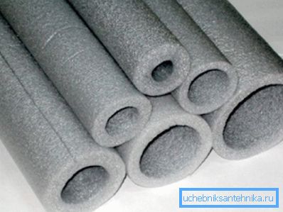 Tepelná izolácia potrubí z polyetylénovej peny Tepelná izolácia potrubí z polyetylénovej peny