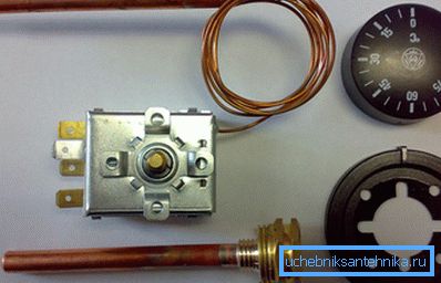 Termostat pre elektrický kotol Termostat pre elektrický kotol