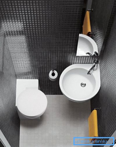 Rohový sanitárny prípravok Rohový sanitárny prípravok