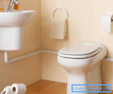 WC s odtokom pripojeným k prívodu vody WC s odtokom pripojeným k prívodu vody