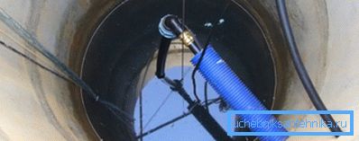 Inštalácia čerpadla v pohľade zhora Inštalácia čerpadla v pohľade zhora
