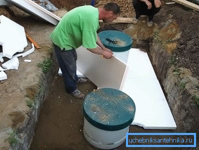 Inštalácia septikovej nádrže Inštalácia septikovej nádrže
