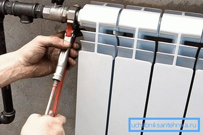 Montáž guľového ventilu na batru Montáž guľového ventilu na batru