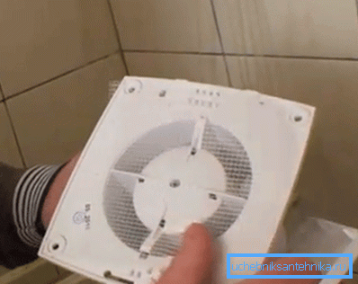 Inštalácia ventilátora Inštalácia ventilátora