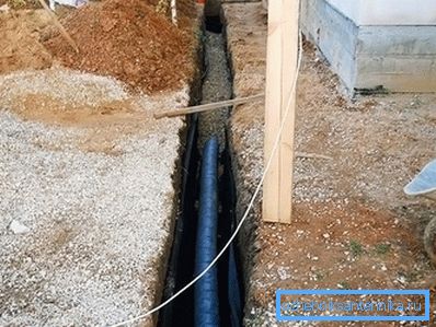 Odvodňovacie zariadenie okolo domu Odvodňovacie zariadenie okolo domu