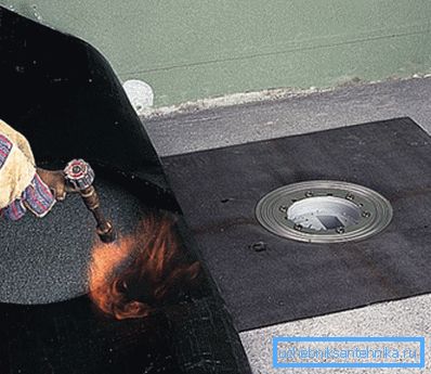 Zariadenie hydroizolačnej vrstvy Zariadenie hydroizolačnej vrstvy