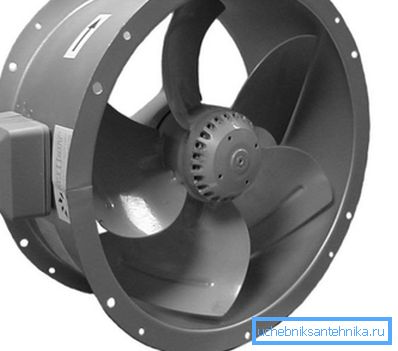 Ventilátor pre nútený systém Ventilátor pre nútený systém