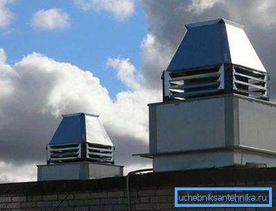 Strešné ventilátory Strešné ventilátory