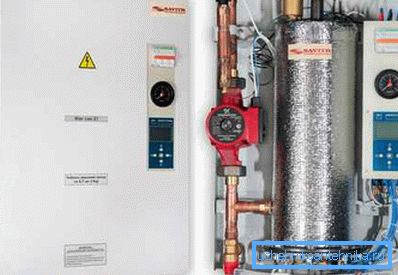 Vzhľad elektrického vykurovacieho kotla Vzhľad elektrického vykurovacieho kotla