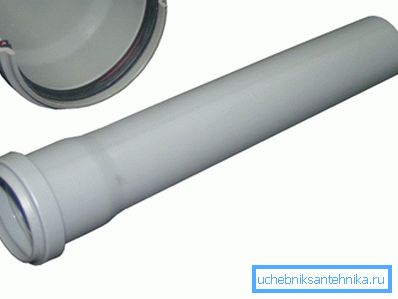 Vzhľad potrubia vyrobeného z polyvinylchloridu a štrbinové zväzkové spojenie. Vzhľad potrubia vyrobeného z polyvinylchloridu a štrbinové zväzkové spojenie.