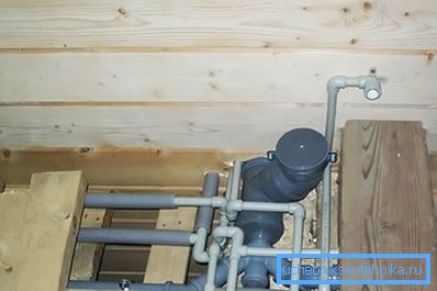 Inštalatérske práce a kanalizácia v drevenom dome Inštalatérske práce a kanalizácia v drevenom dome