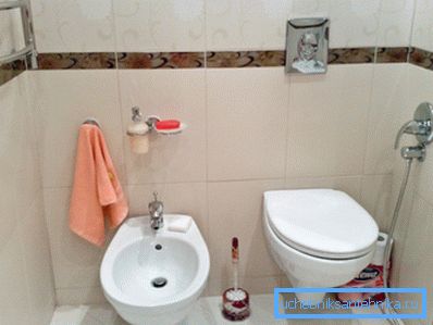 Vstavaná hygienická sprcha môže vyzerať takto Vstavaná hygienická sprcha môže vyzerať takto