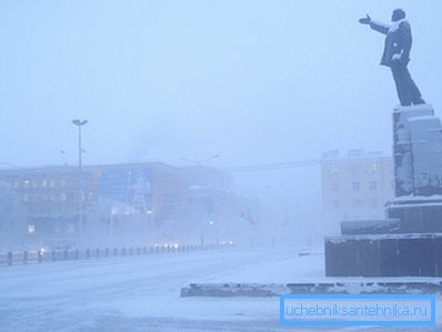 Zima v Jakutsku. Zima v Jakutsku.